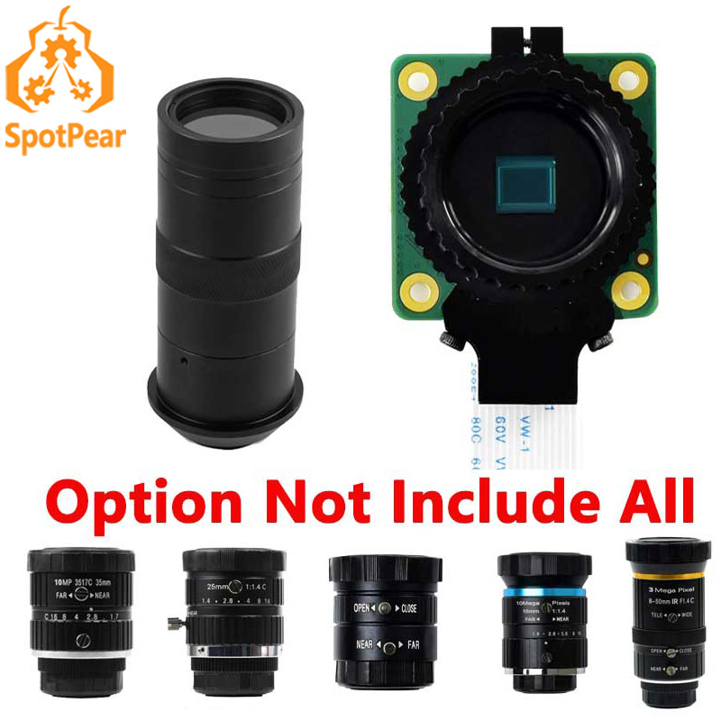 Raspberry Pi HQ 카메라 고품질 망원/100 - Raspberry Pi Hq Camera Microscope Lens 리뷰 및 가격